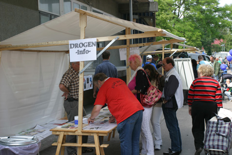 Leihstand LSH300 Weiß in B1 Qualität