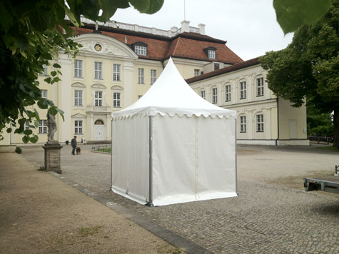 Pagode 3x3m mit Plane